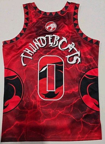ThunderCats Men's Headgear Classics Premium Embroidered Basketball Jersey Sz SM - Picture 2 of 4