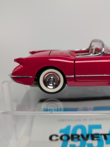 Franklin Mint 1954 Red Chevrolet Corvette Convertible w/Box & Papers $23.99 - Picture 10 of 24