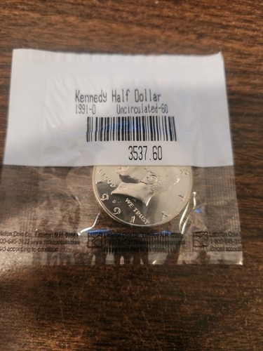 1991-D Kennedy Half Dollar 50C - Stempelglanz - Bild 2 von 5