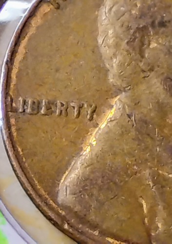 1946 Molti? MONETA CENTESIMO DI GRANO LINCOLN ERRORI FUORI DALLA MIA COLLEZIONE ORIGINALE - Foto 4 di 8