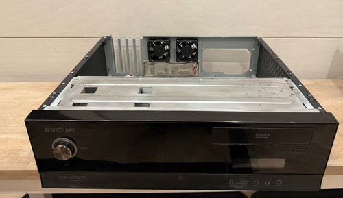 nMEDIAPC Black Aluminum Acrylic Steel HTPC 5000B Micro ATX Media Center - Picture 3 of 7