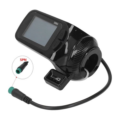 24V/36V/48V S886 Ebike LCD Display Panel Thumb Throttle For Electric Bicycle FS - Picture 17 of 17