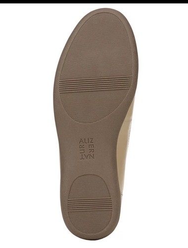 Naturalizer Flexy Women's Flats NWB Leather Flexy Beige Woman’s Size 10w Wide - Picture 4 of 4