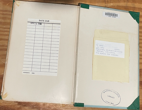 The School for Scandal by Sheridan - 1892 Dodd Mead, Illustrated by Gregory - Picture 12 of 12