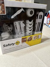 Safety 1st Safeguard Your Home Set Cabinet Locks Drawer Latches Plug Protect