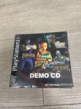 Sony PlayStation Tomb Raider III /Ninja /The Unholy War/ Kain /CD Demo Disc -D6