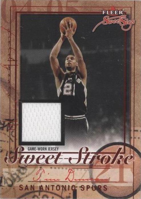 2004-05 Fleer Sweet Sigs - Tim Duncan #SS/TD - 1 of 2