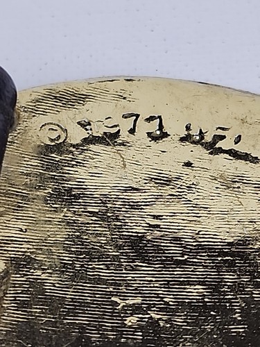 Rare 1971 Green Bay Packers Belt Buckle 2.5" Enamel Round NFL Football VTG - Picture 6 of 12