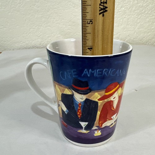 Sango Café Americana Kaffeetasse Becher 12 Unzen Martini Bar #4911 Retired 1998 - Bild 12 von 12