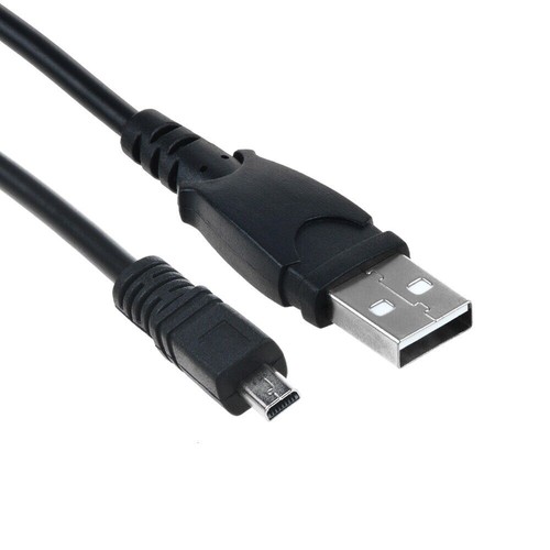 Cable de sincronización de datos USB PC para cámara Sony Alpha DSLR-A350 K DSLR A350 kit - Imagen 4 de 5