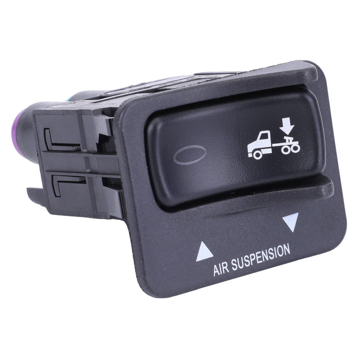 FuseRish G90-6022-009BN Air Suspension Dump Valve/Rocker Switch