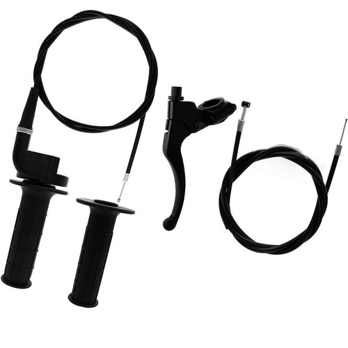 For 7/8" Baja Bike Right Lever Brake Throttle Cable Handlebar Grip 50cc- 250cc - Picture 6 of 7