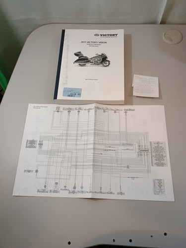 Victory 2011 Vision Service Manual Repair Electrical Diagrams P/N 9923025 - Picture 17 of 18
