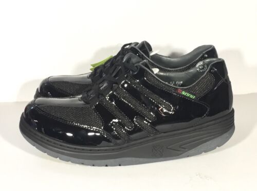 Nuevo Zapato Deportivo Mephisto Sano Escape Negro Refinar Caminar Fitness EE. UU. 7 Tonificación - Imagen 4 de 12