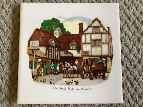 Old Coach House - Woolhampton Wall Tile 6" x 6" - Picture 4 of 5