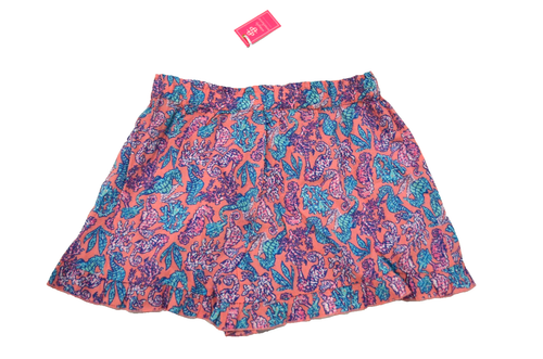 NUEVO Pantalones Cortos Simply Southern Seahorse Playa Cintura Alta Rosa Azul PEQUEÑOS - Imagen 4 de 9
