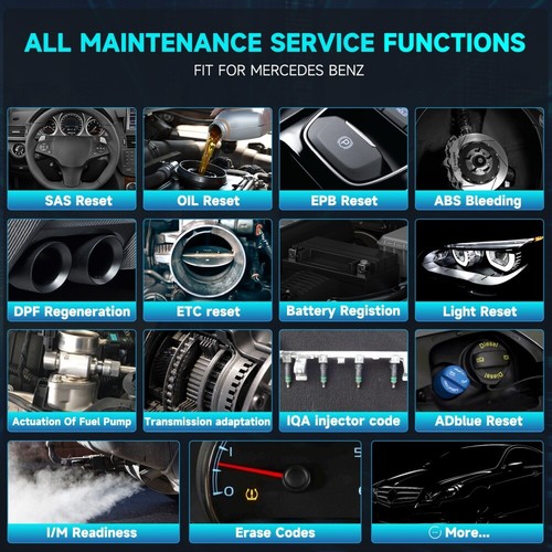 ANCEL BZ700 Für Mercedes Benz Alle System Profi Kfz OBD2 Diagnosegerät Deutsch - Bild 3 von 9