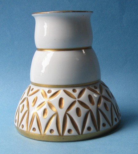 HUTSCHENREUTHER ART DECO KLEE Fachschule DRAFT SCHOOL Antique Porcelain VASE 20s - Picture 3 of 7