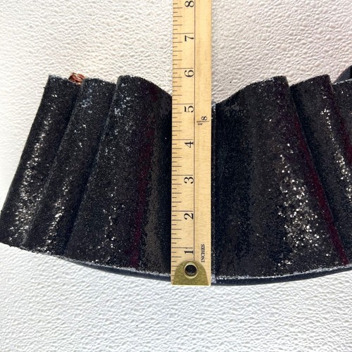 Abendtasche schwarz Glitzer Schleife Samt schimmernd Preppy Prinzessin Ted Baker London - Bild 6 von 11