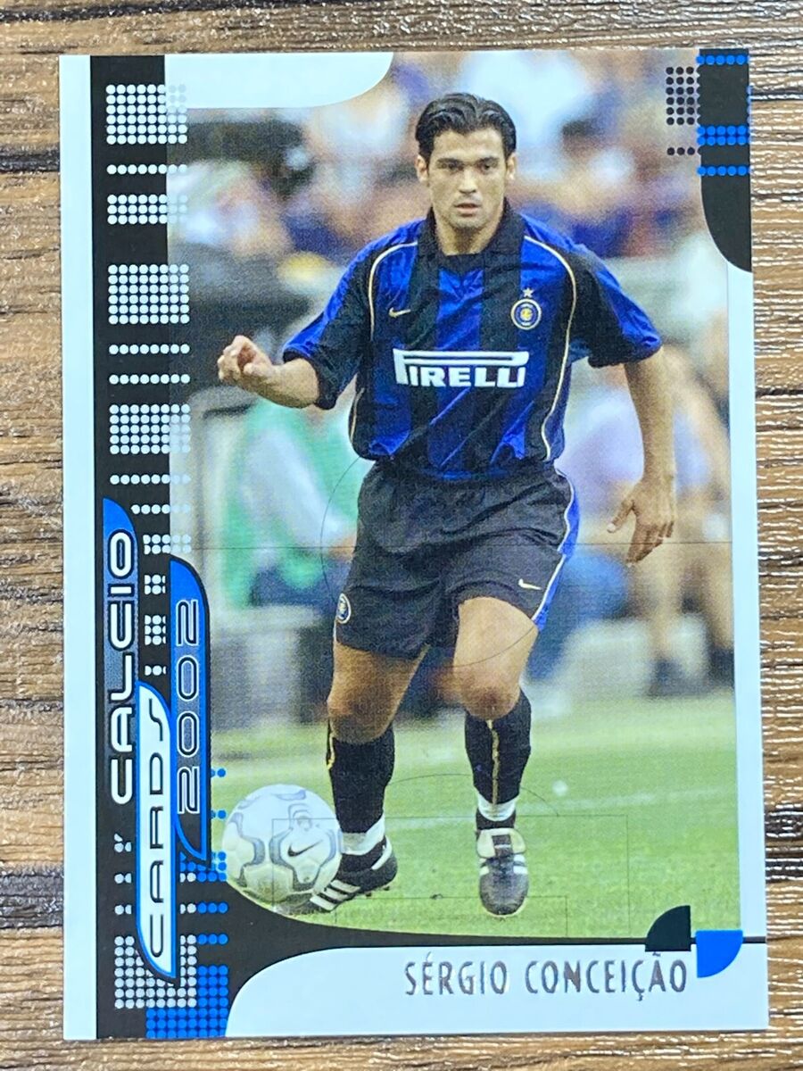 Panini Card Calcio 2002 Serie A Sergio Conceicao Inter Milan Panini Card Calcio 2002 Serie A Sergio Conceicao Inter Milan