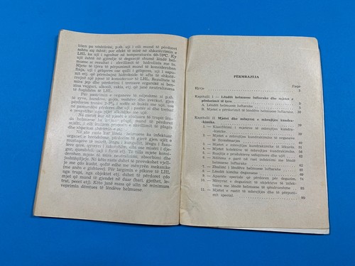 OLD ALBANIA BOOK-ENVER LAGJI-LENDET HELMUESE LUFTARAKE-MJETET E MBROJTJES-1973 - Picture 18 of 19