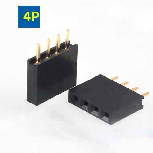 2.54mm 0.1" PCB Header Vertical Female Socket Connector - Single / Double Row - Picture 10 of 49