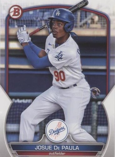 PSA 10 JOSUE DE PAULA 1st 2023 Bowman Chrome MEGA BOX MOJO 