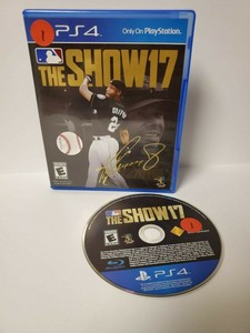 MLB The Show 17 (SONY PlayStation 4, 2017) PS4 Case & Game Disc Only