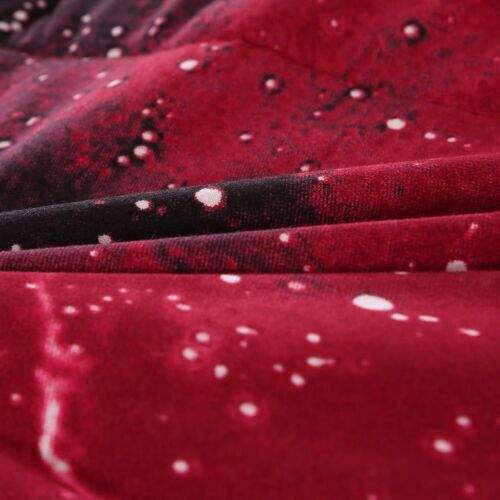 Crimson Galaxy 3D Comforter Set - Full Size Bedding for Cozy Kids' Spaces - Picture 6 of 9