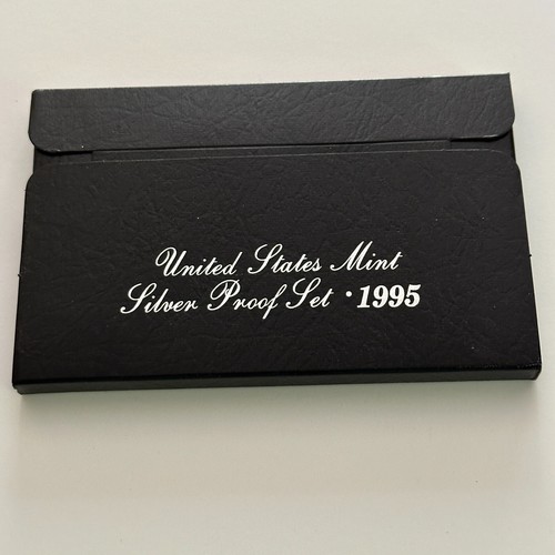 1995 Silver Proof Set U.S. Mint Original Government Packaging & COA - Picture 1 of 15