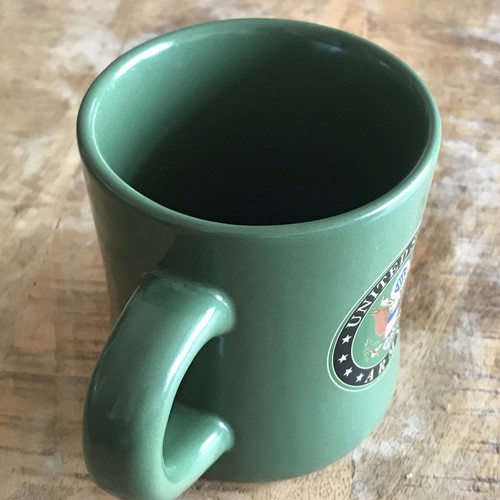 United States Army Coffee Mug Green Eagle Seal Logo Military - Picture 4 of 8