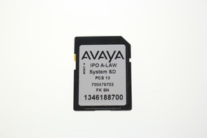 Avaya ipo sd card full