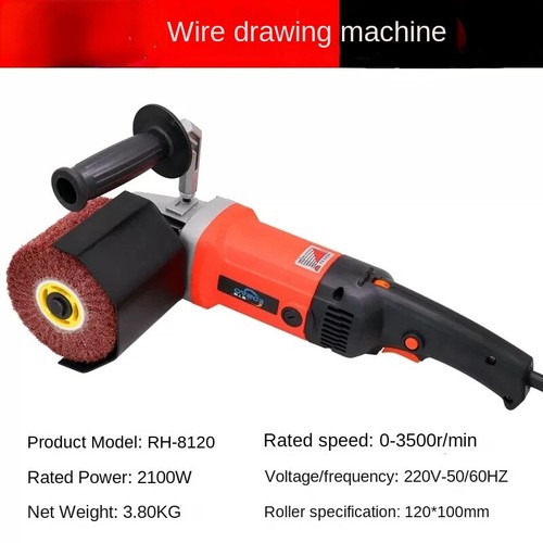 Ziehmaschine kleine tragbare multifunktionale Geschwindigkeitsregelschleifmaschine - Bild 9 von 10