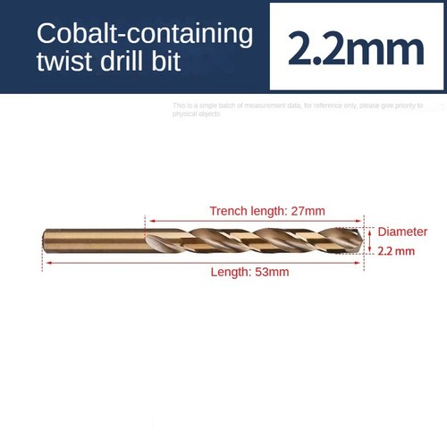 Cobalt Drill Bits HSS M35 Twist Bits For Stainless Steel Metal Wood Dia 1mm-15mm - Picture 31 of 103