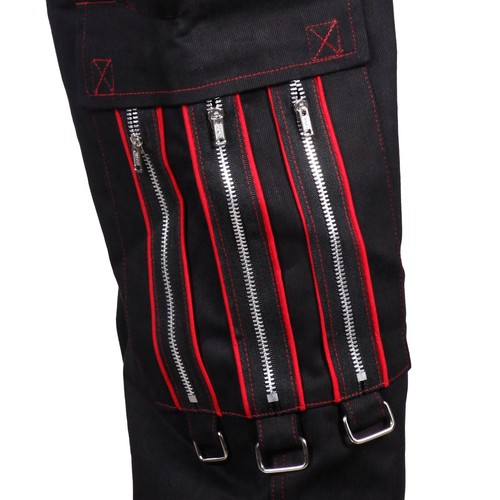 Iblis Gothic Bondagehose Unisex Schwarz Farbauswahl - Bild 14 von 23