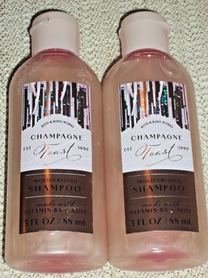 Bath & Body Works~*Champagne Toast*~Travel Size X2 Shampoo