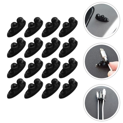 16 Pcs Cable Management Clip Self-adhesive Corded Clips Wire Holders - Afbeelding 7 van 12