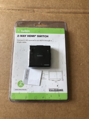 Belkin Av10115 2 In 1 Out Switch Ebay