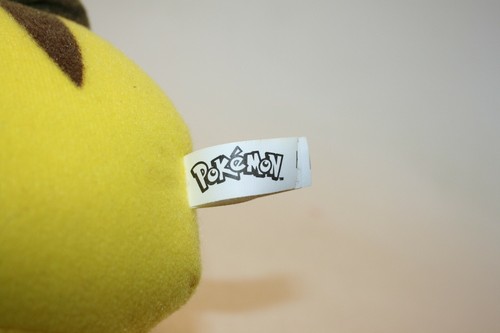Pikachu Pokemon Plush 11 inch Plush with Hanging Loop on Head - Picture 7 of 7