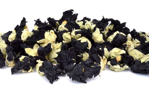 Black Mallow Dried Flowers - Tea Making Crafts Bath Soap Candle Natural Remedy - Picture 4 of 8