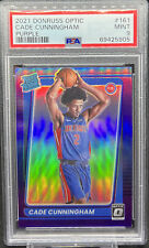 2021 Optic Cade Cunningham Purple Prizm #161 PSA 9 Mint 