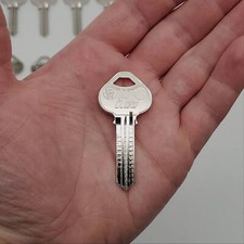 10x Ilco A1011-21N Key Blanks Russwin N21-6 Nickel Plated 6 Pin NOS