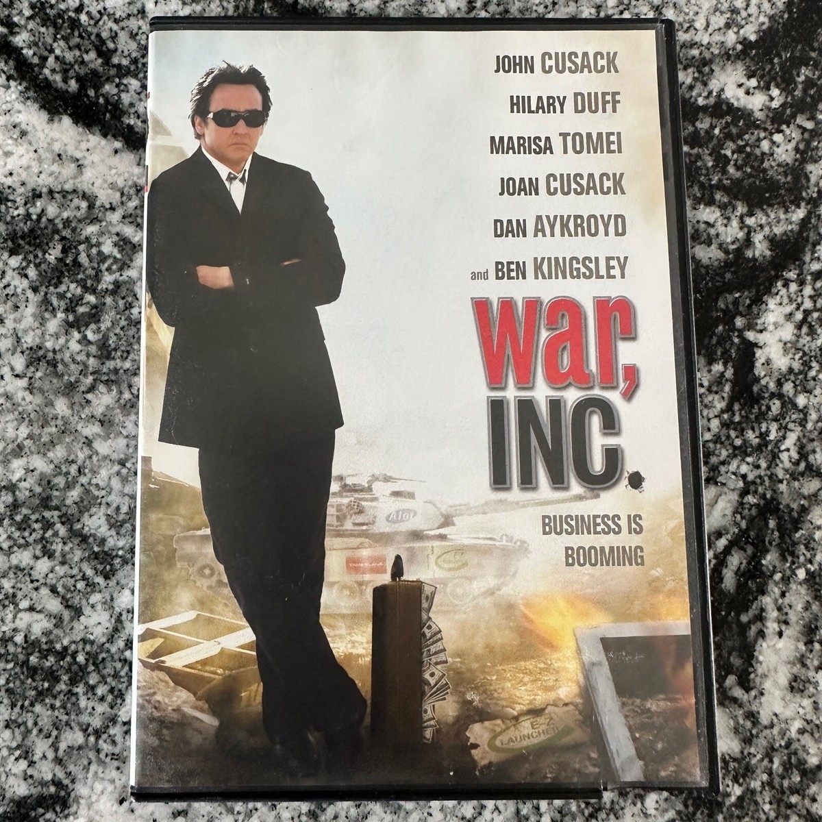War, Inc DVD John Cusack Ben Kingsley Hilary Duff Marissa