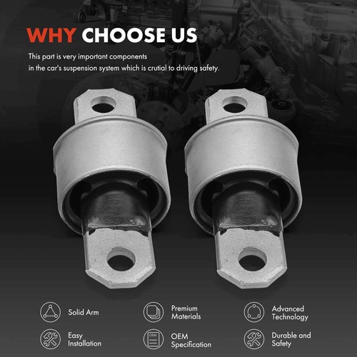 2x Rear Suspension Trailing Arm Bushing for Mazda 3 3 Sport 2010 2011 2012 2013 - 第 5/10 張圖片