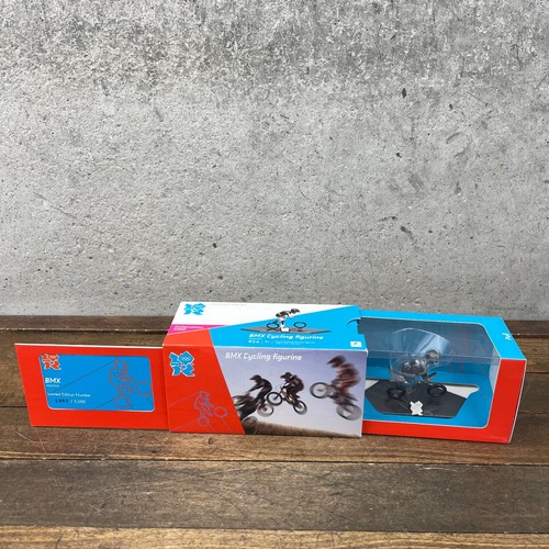 2012 Olympics London BMX Cycling Bike Collectible Figurine Bicycle - Picture 1 of 17