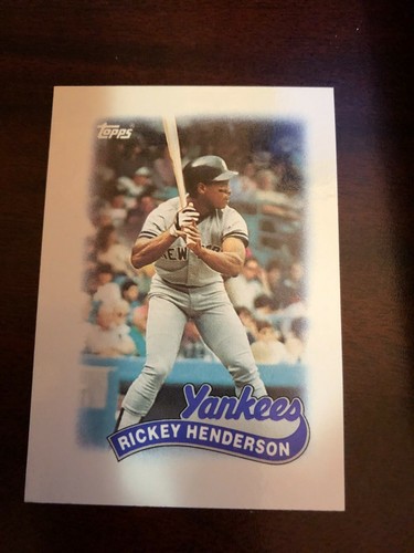 Rickey Henderson cards - pick your favorite...pick a bunch! - Picture 117 of 240
