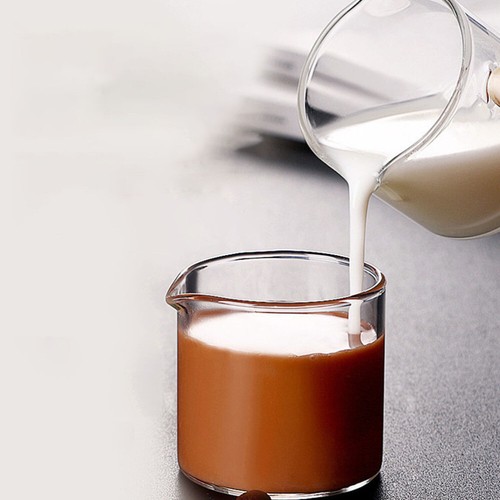 4 Pcs outlet Milchbecher Aus Glas Kleiner Milchkrug Sahnekännchen Baby Arbeit