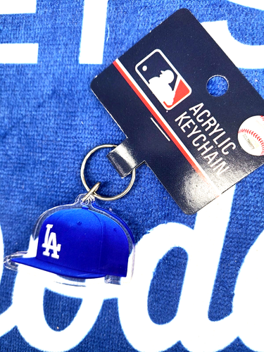 MLB Los Angeles Dodgers Cap Acrylic Keychain - Picture 3 of 4