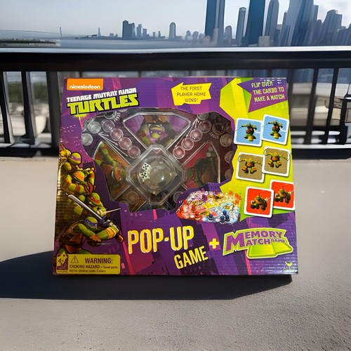teenage mutant ninja turtles pop up game + memory match game ages 4+ - Picture 6 of 20