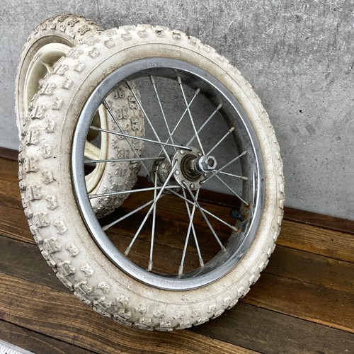 Juego de ruedas Schwinn Yo Kick Scooter 14" 12,5 pulgadas Old School BMX Freestyle años 80 - Imagen 13 de 17